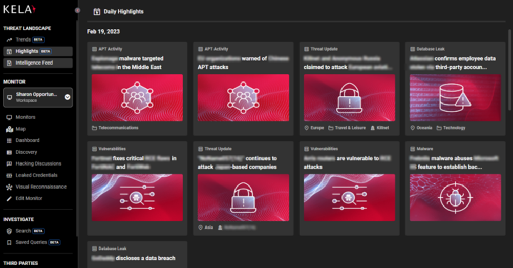 THREAT LANDSCAPE